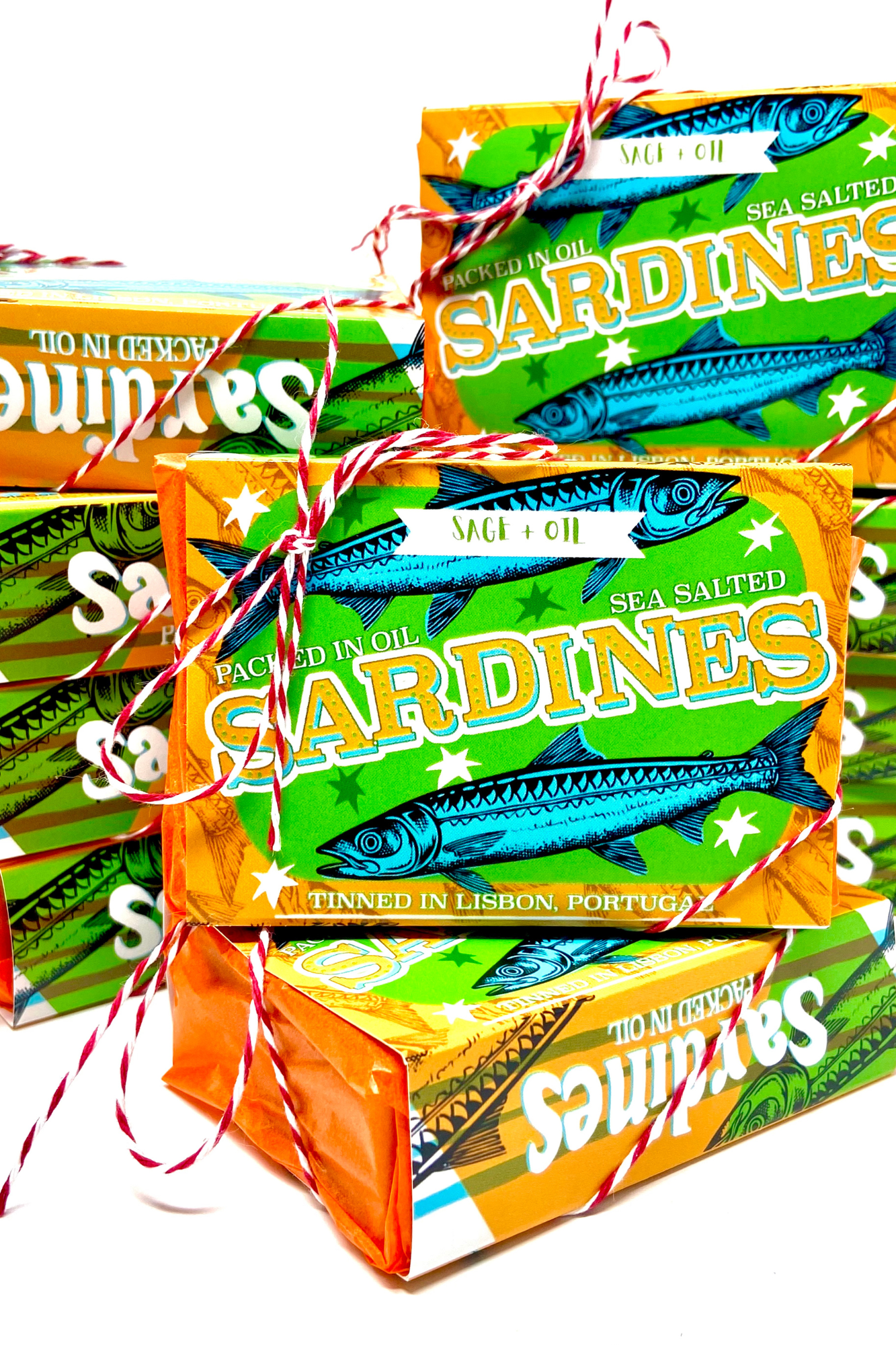 Averfelt - Sardine Tin Luxury Soap Soap Bar Portuguese Sage and Oil