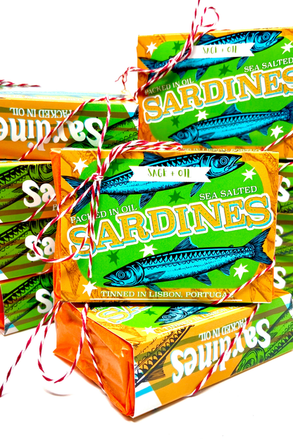 Averfelt - Sardine Tin Luxury Soap Soap Bar Portuguese Sage and Oil