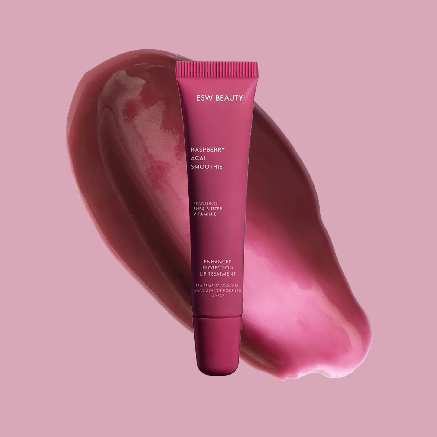 ESW Beauty - Raspberry Acai Smoothie Enhanced Protection Lip Treatment Holiday Skins