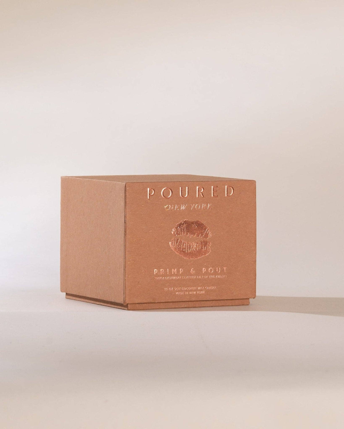 Poured New York - Primp & Pout | Poured New York: 10 OZ Soy Coconut Wax Candle