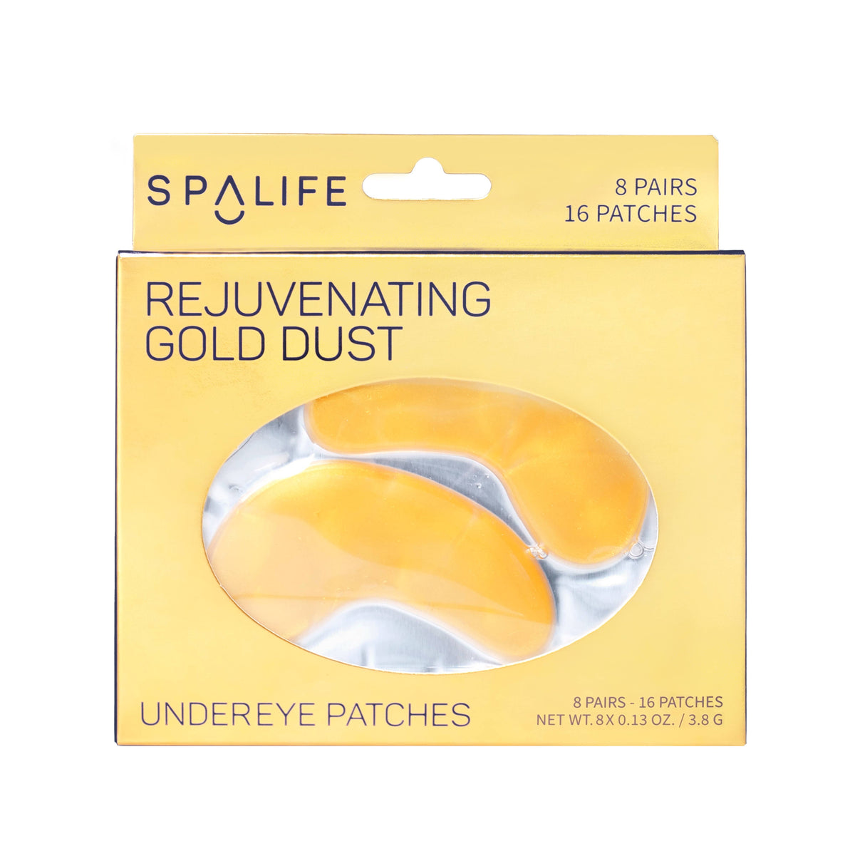 My Spa Life - Rejuvenating Gold Dust Under Eye Patches | 8 Pack
