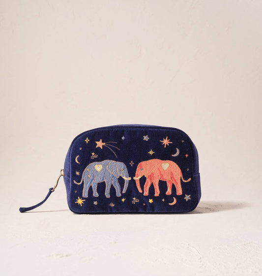 Elizabeth Scarlett- Celestial Elephant Makeup Bag