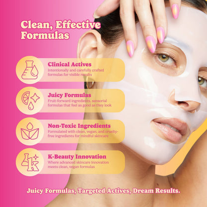 ESW Beauty - Dose of Bounce Plumping Hydrogel PDRN Face Mask: 1 pc