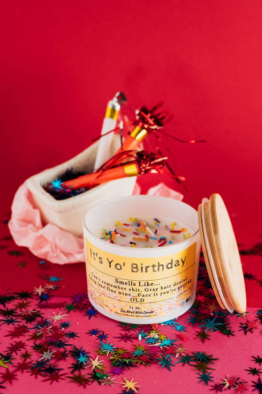 BeYOUtiful Bath* Body * Burn - It's Yo' Birthday Conversation Candle