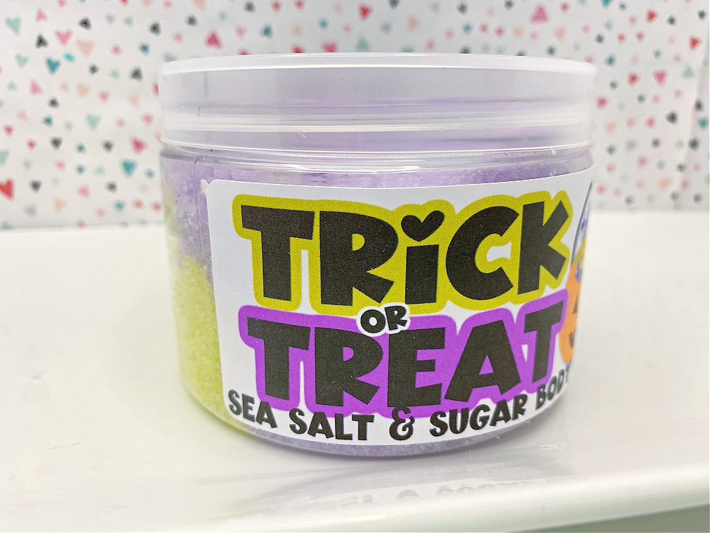 The Little Bubble - Trick or Treat Sea Salt and Sugar Body Scrub ✨NEW✨ Halloween