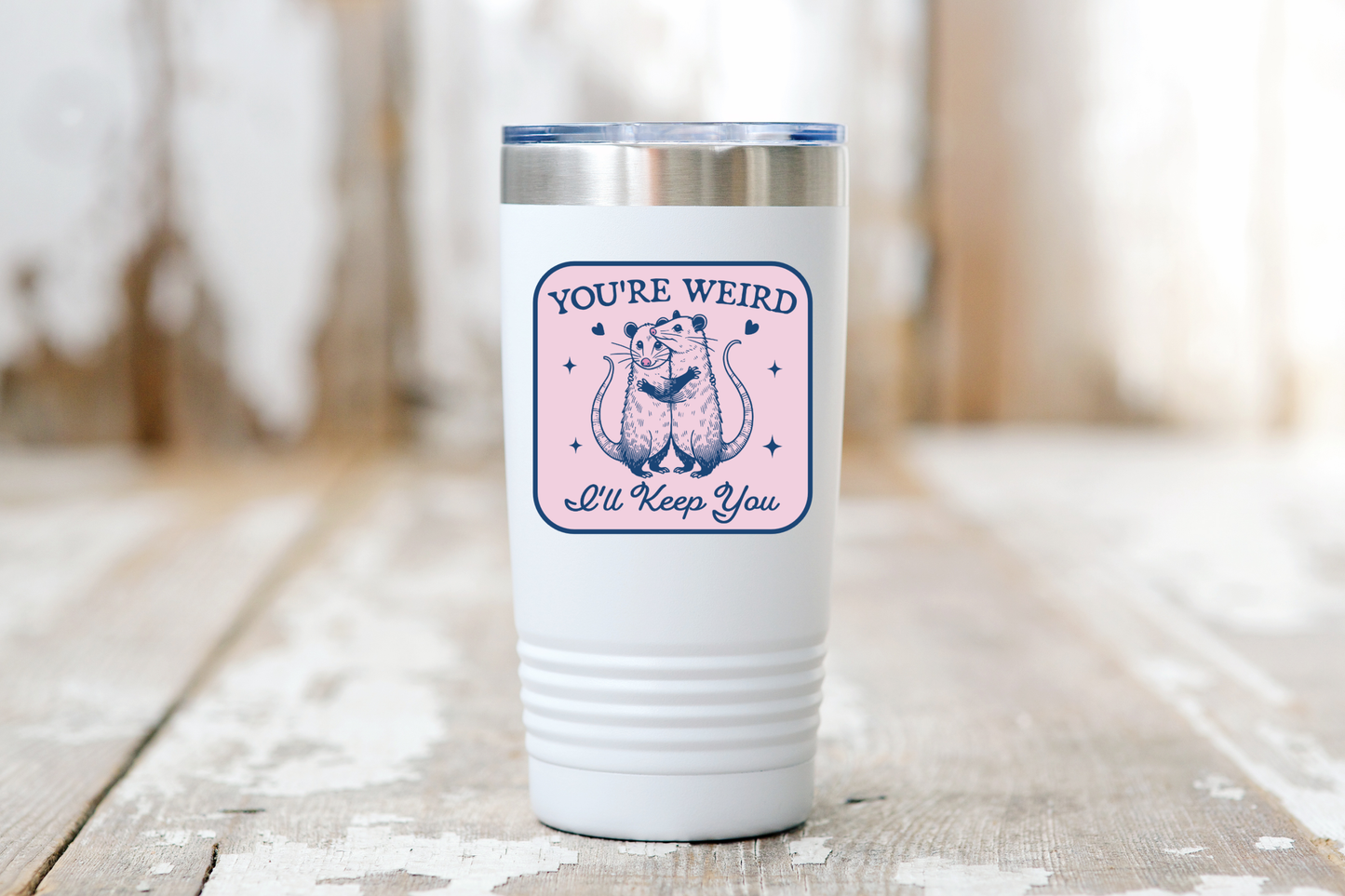 Yarnival - You're Weird I'll Keep You Sticker