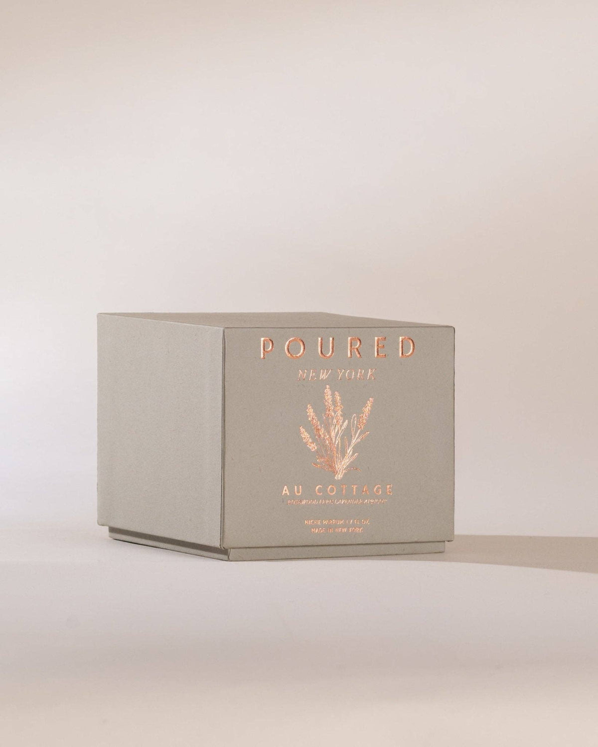 Poured New York - Au Cottage | Poured New York: 10 OZ Soy Coconut Wax Candle
