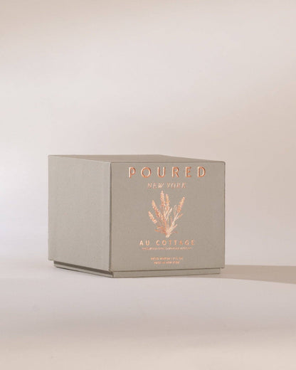 Poured New York - Au Cottage | Poured New York: 10 OZ Soy Coconut Wax Candle