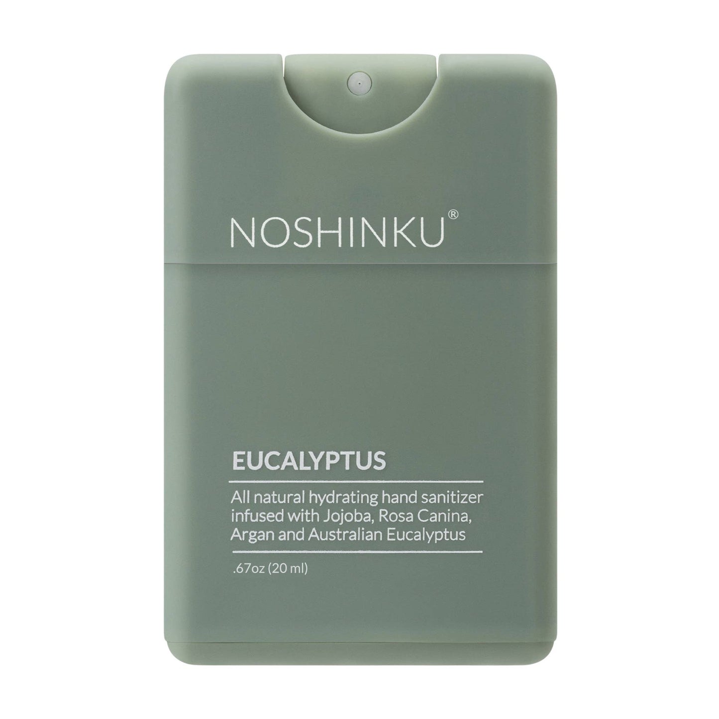 Noshinku - REFILLABLE Eucalyptus Moisturizing Pocket Hand Sanitizer