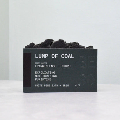 White Pine Bath & Brew - Lump of Coal - Beer Soap