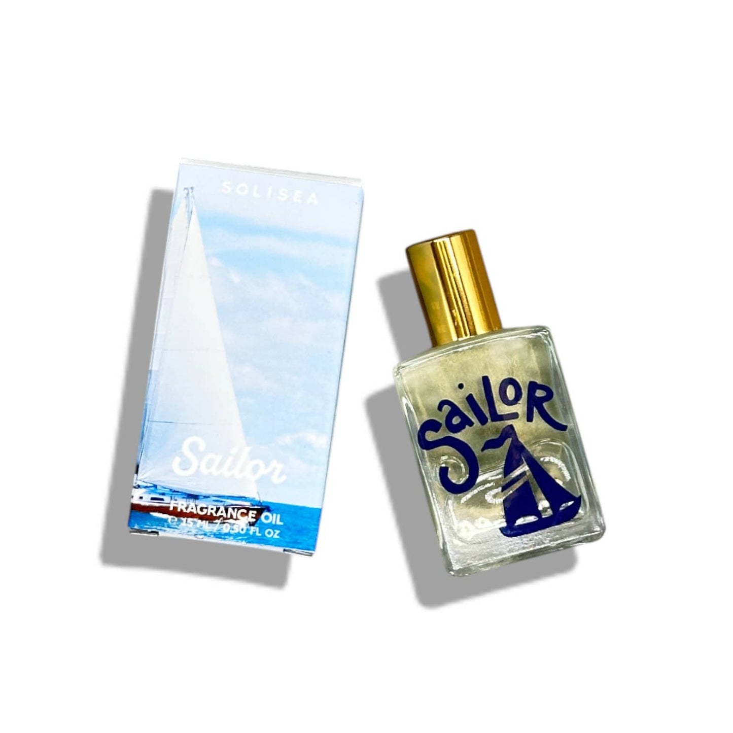 Solisea - SAILOR Roller Oil Perfume • Salt Air & Cypress: Travel / Mini