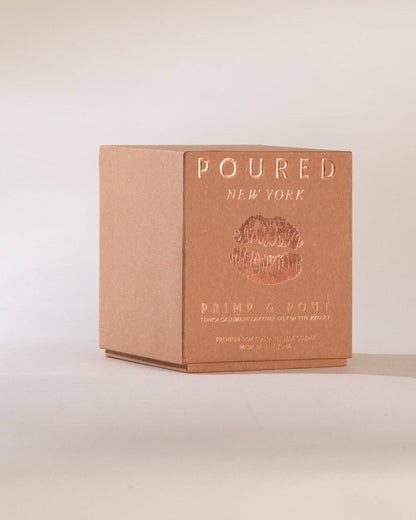 Poured New York - Primp & Pout | Poured New York: 10 OZ Soy Coconut Wax Candle