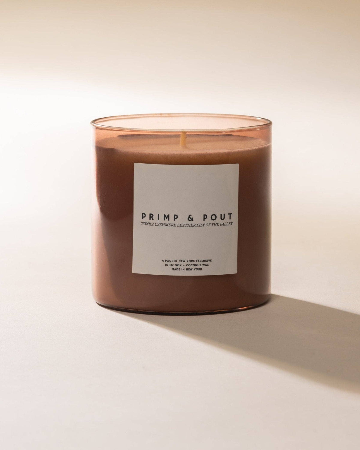 Poured New York - Primp & Pout | Poured New York: 10 OZ Soy Coconut Wax Candle