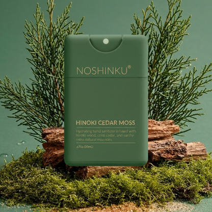 Noshinku - Limited Edition Refillable Hinoki Cedar Moss Hand Sanitizer
