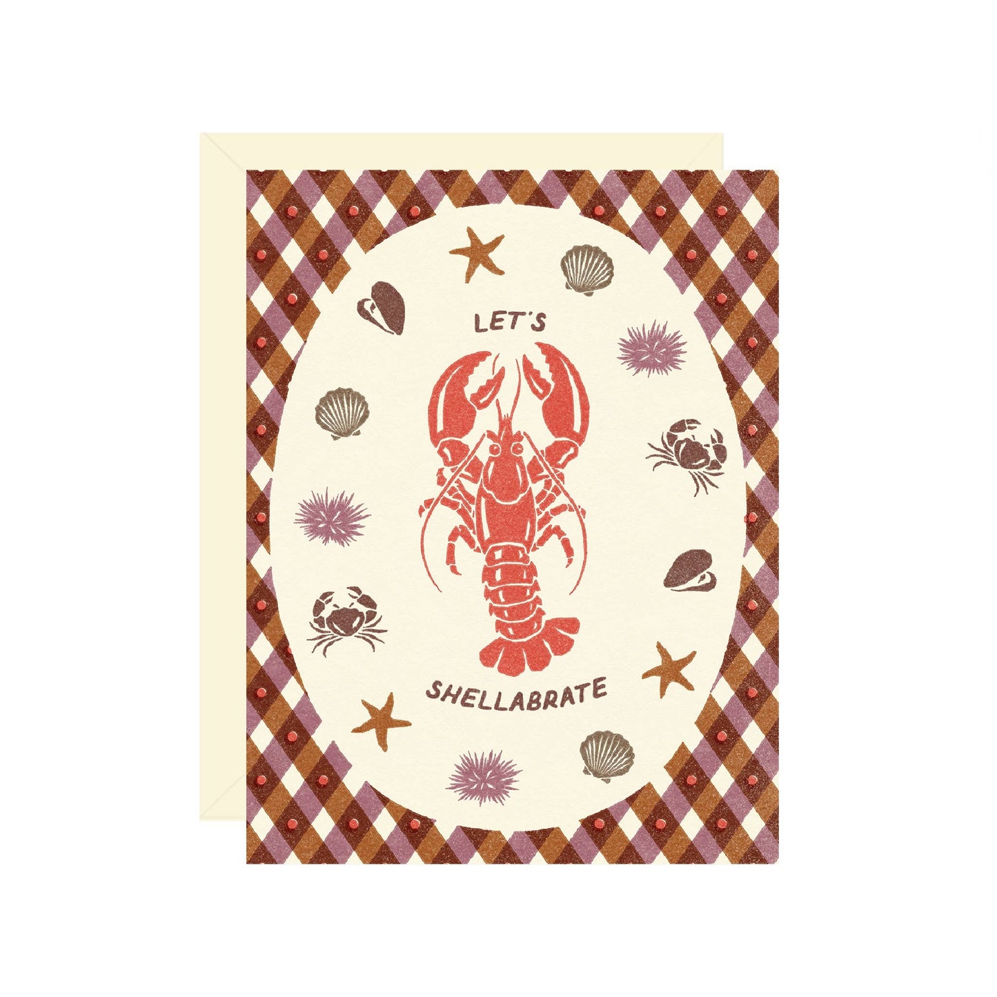 Wallflower Paper & Party - Let’s Shellabrate Lobster Card