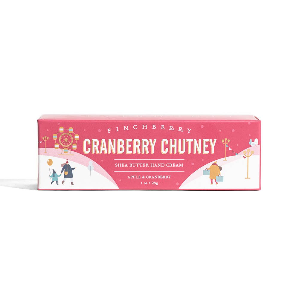 FinchBerry - Cranberry Chutney Stocking Stuffer Holiday Travel Hand Cream