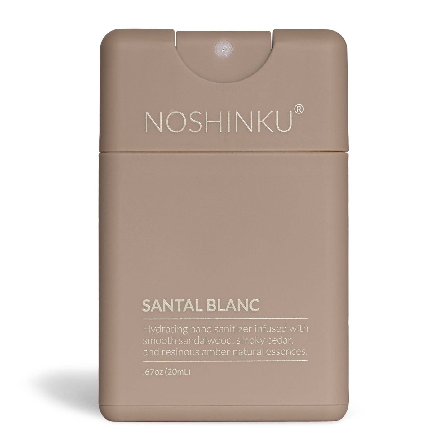 Noshinku - Refillable Santal Blanc Hydrating Pocket Hand Sanitizer: Default Title