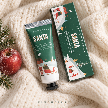 FinchBerry - Santa Hydrating Travel Size Holiday Hand Cream