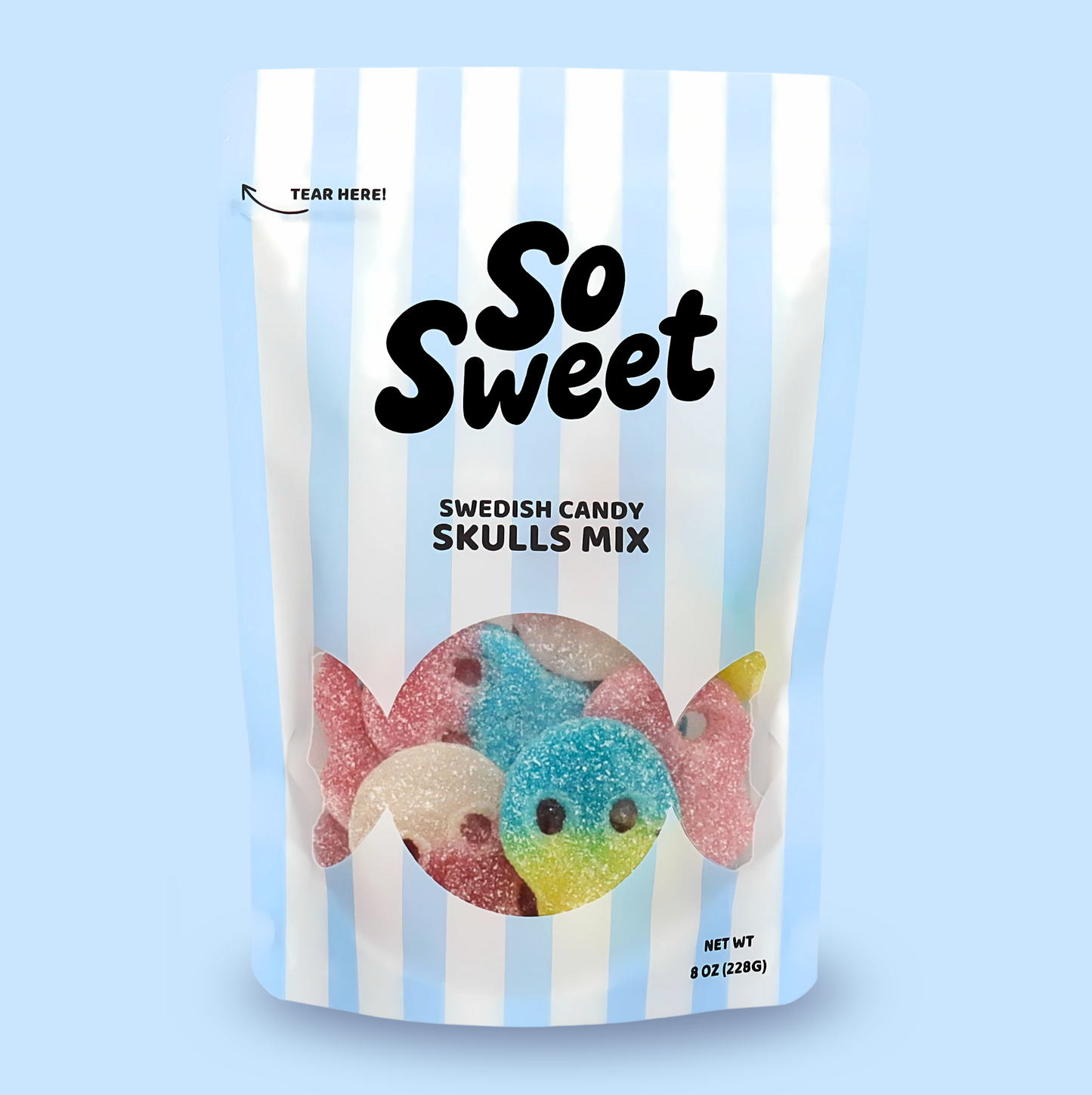 SoSweet LLC - Swedish Candy Skulls Mix (8 oz)