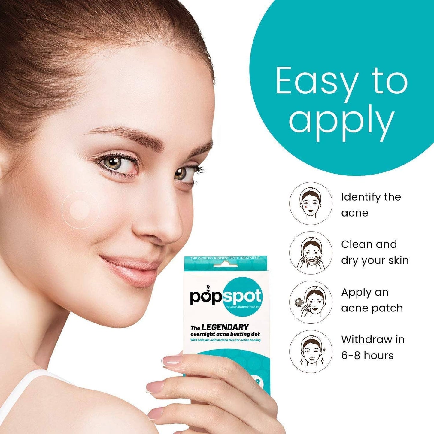 Popmask London - POPSPOT Super Invisible Pimple Patches