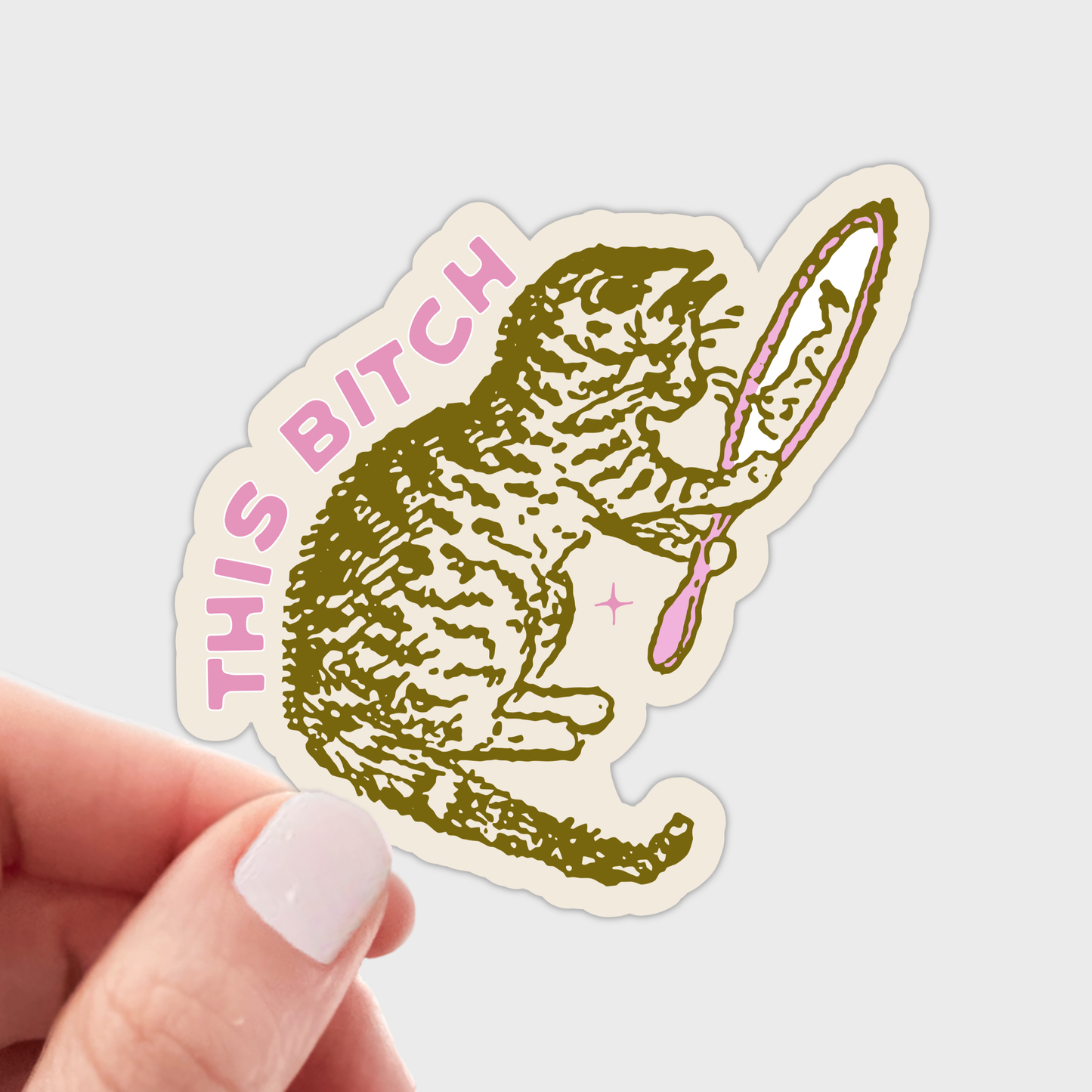 Yarnival - This Bitch Sticker