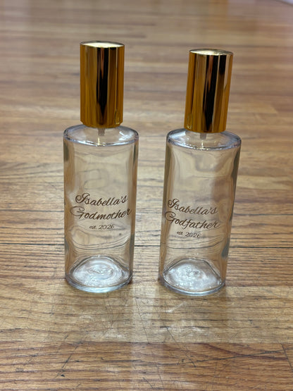 Custom Perfume Bottle Engraving | Personalized Fragrance Gift up to 20 characters