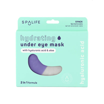My Spa Life - Hydrating Undereye Masks (2 in 1 Formula) - 8 Pairs