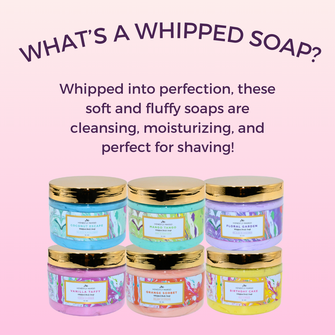 Honestly Margo- Birthday Cake Whipped Body Soap