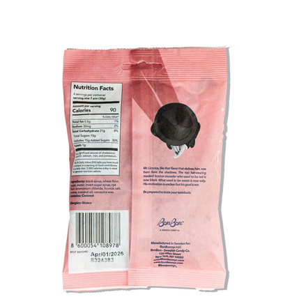BonBon - Licorice Twist - Swedish Candy 4.2oz (120g)