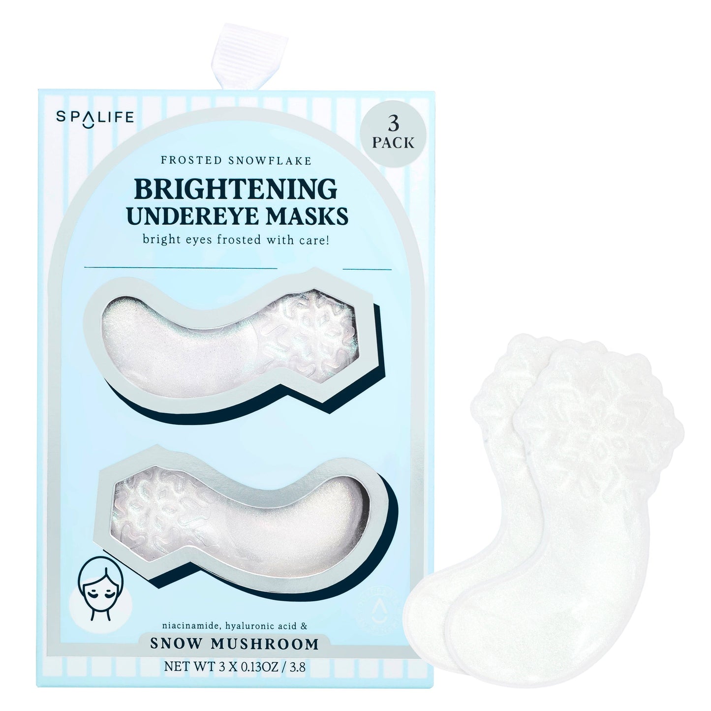 My Spa Life - Christmas Holiday Frosted Snowflake Hydrogel Undereye Masks