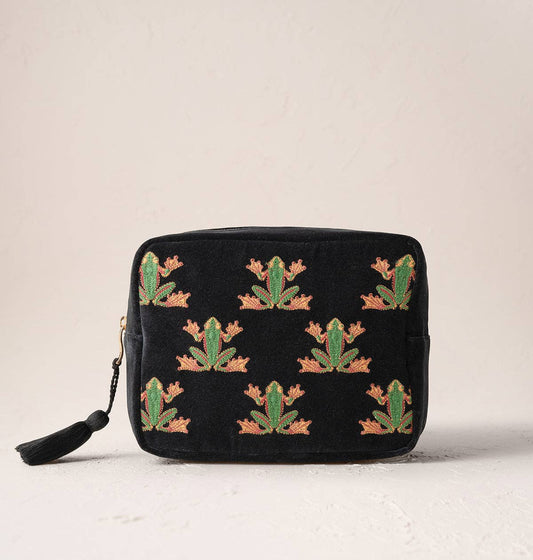 Elizabeth Scarlett- Tree Frogs Wash Bag