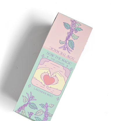 Sow the Magic - The Lovers Shower Steamer Set in Lavender Mint