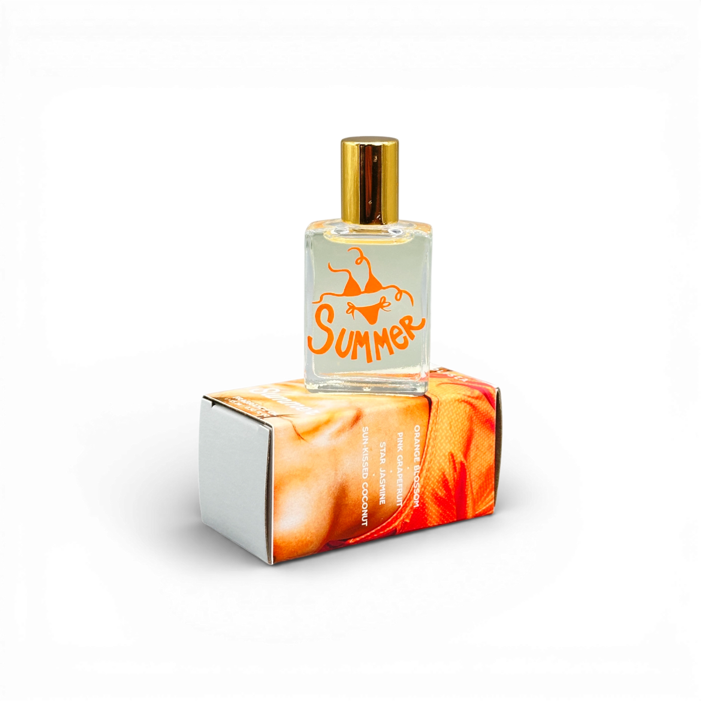 Solisea - SUMMER Roller Oil Perfume • Orange Blossom & Citrus: Travel / Mini
