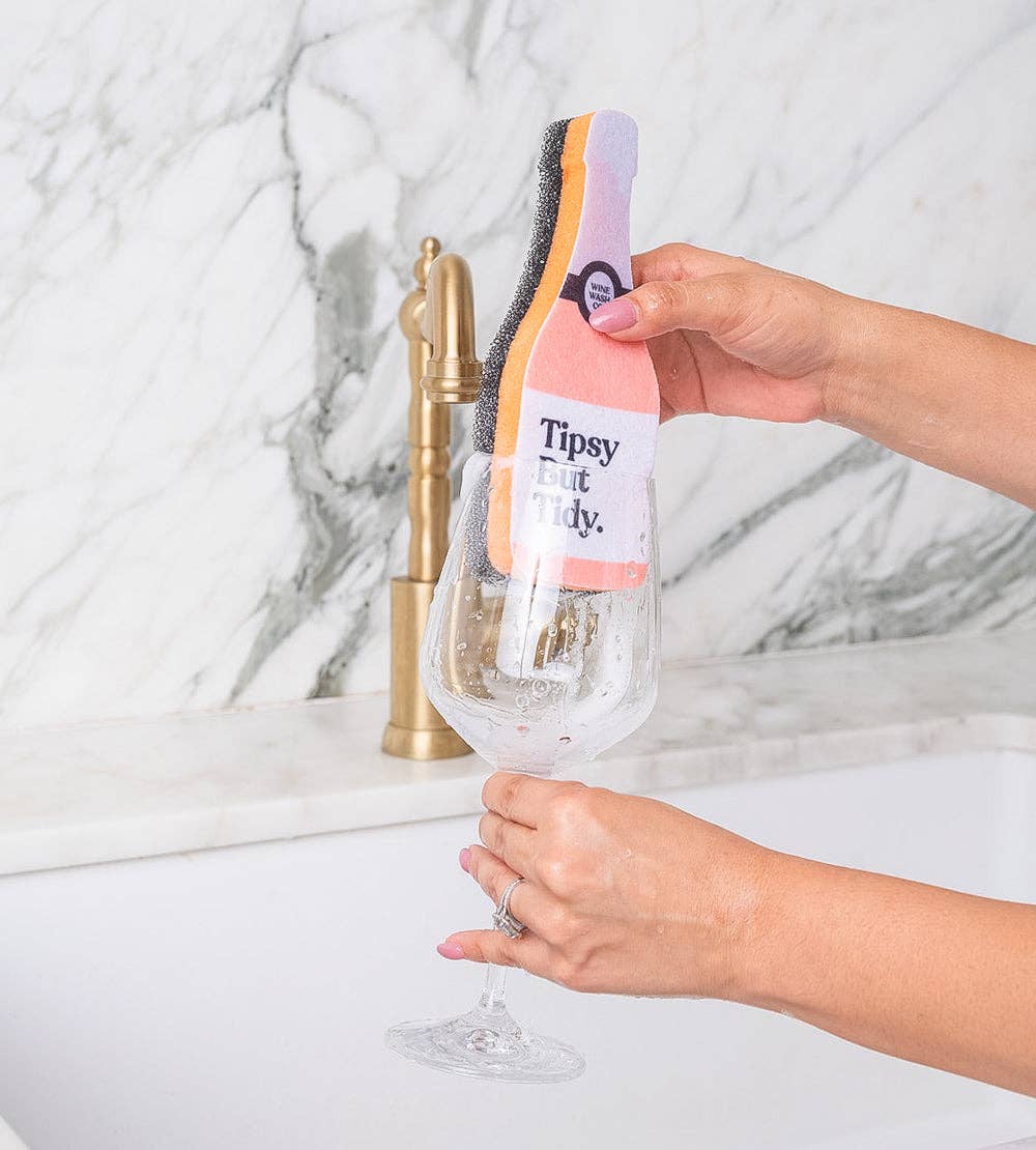 Wine Wash Co. Scrubbly Sponge