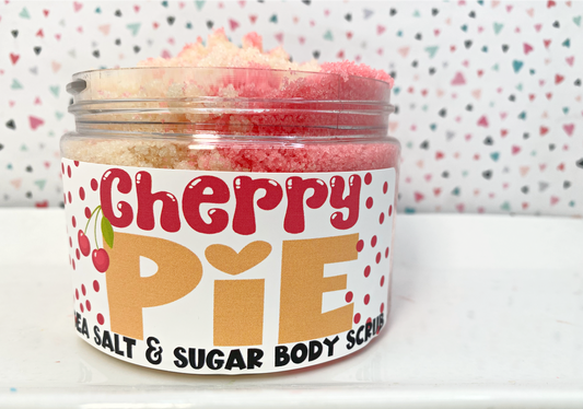 The Little Bubble - Cherry Pie  Sea Salt and Sugar Body Scrub ✨NEW✨ 