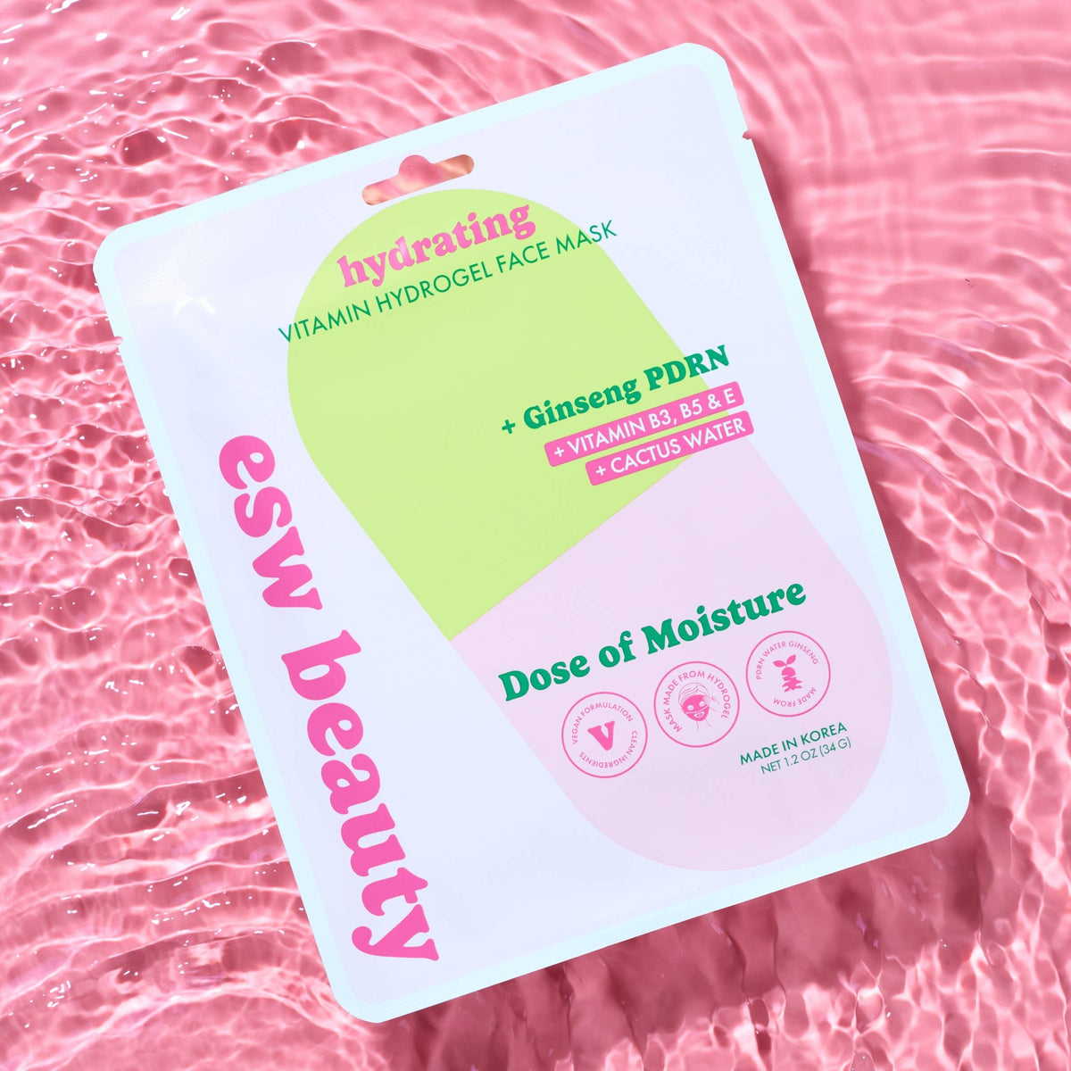 ESW Beauty - Dose of Moisture Hydrating Hydrogel PDRN Face Mask: 1 pc