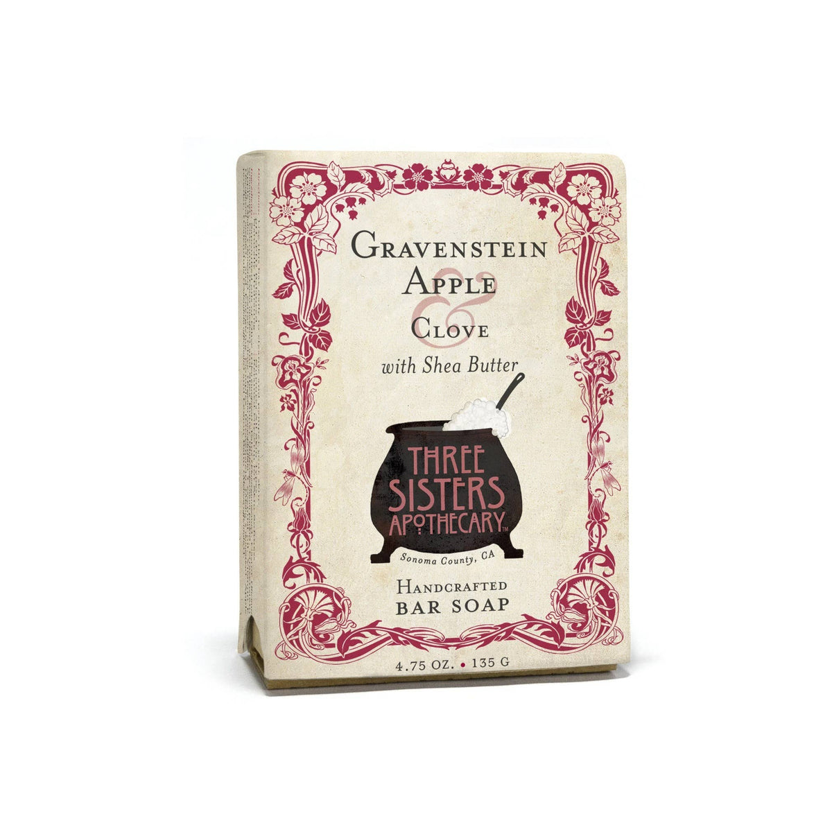 Soap Cauldron - Bar Soap Gravenstein Apple & Clove: 4.75oz