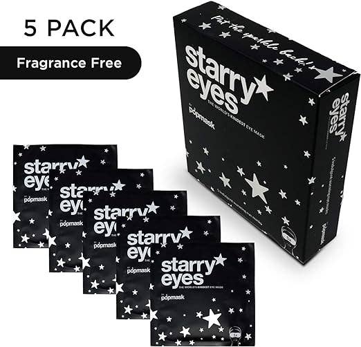 Starry Eyes Fragrance-free Self-warming Sleep Masks