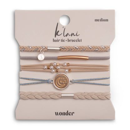 K’Lani - Hair Tie Bracelets “Wonder” (size medium)