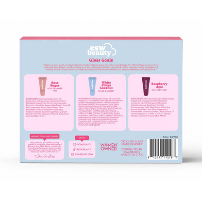ESW Beauty - Gloss Goals Mini Lip Treatment Kit (3x Lip Treatment)