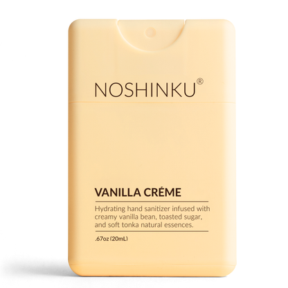Noshinku - Refillable Vanilla Créme Hydrating Hand Sanitizer Spray: Default Title