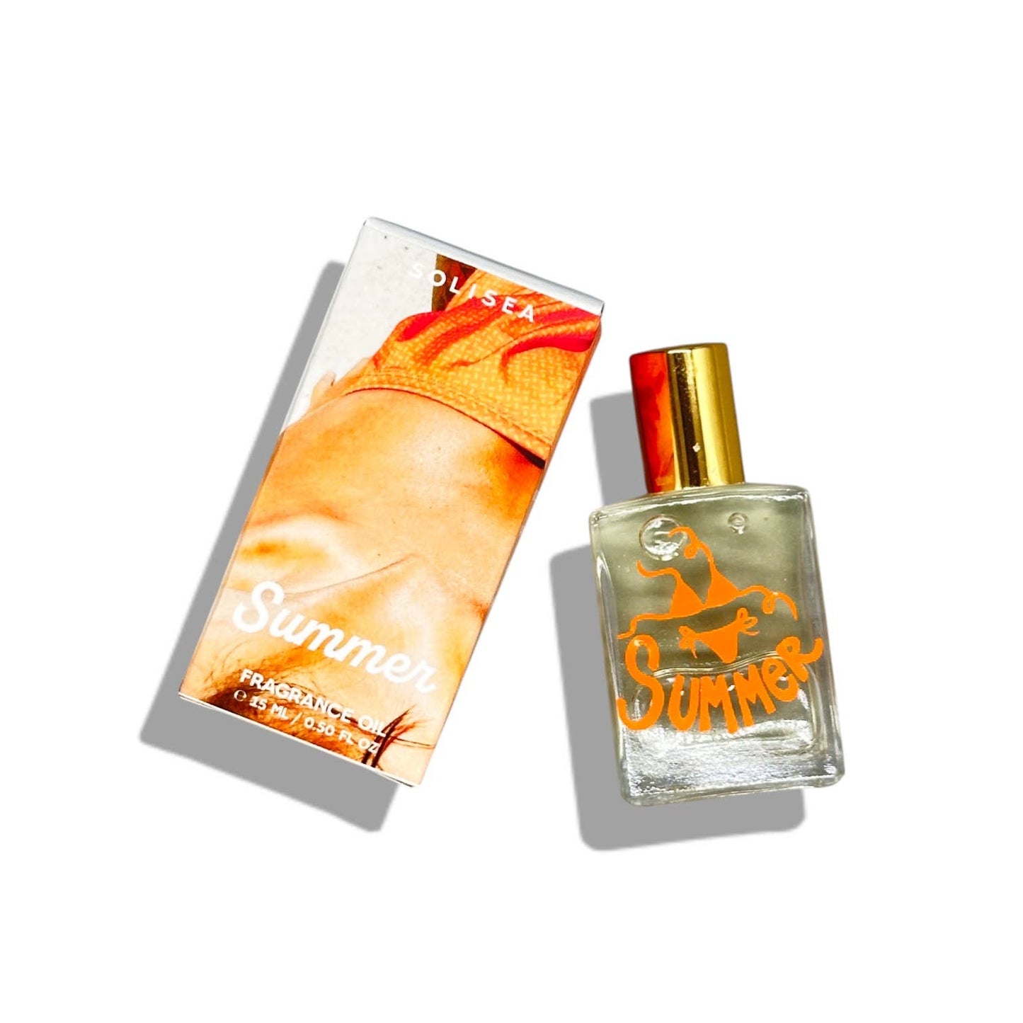 Solisea - SUMMER Roller Oil Perfume • Orange Blossom & Citrus: Travel / Mini