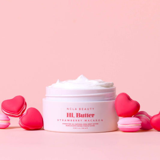 NCLA Beauty - Hi, Butter Body Butter - Strawberry Macaron Discovery Size