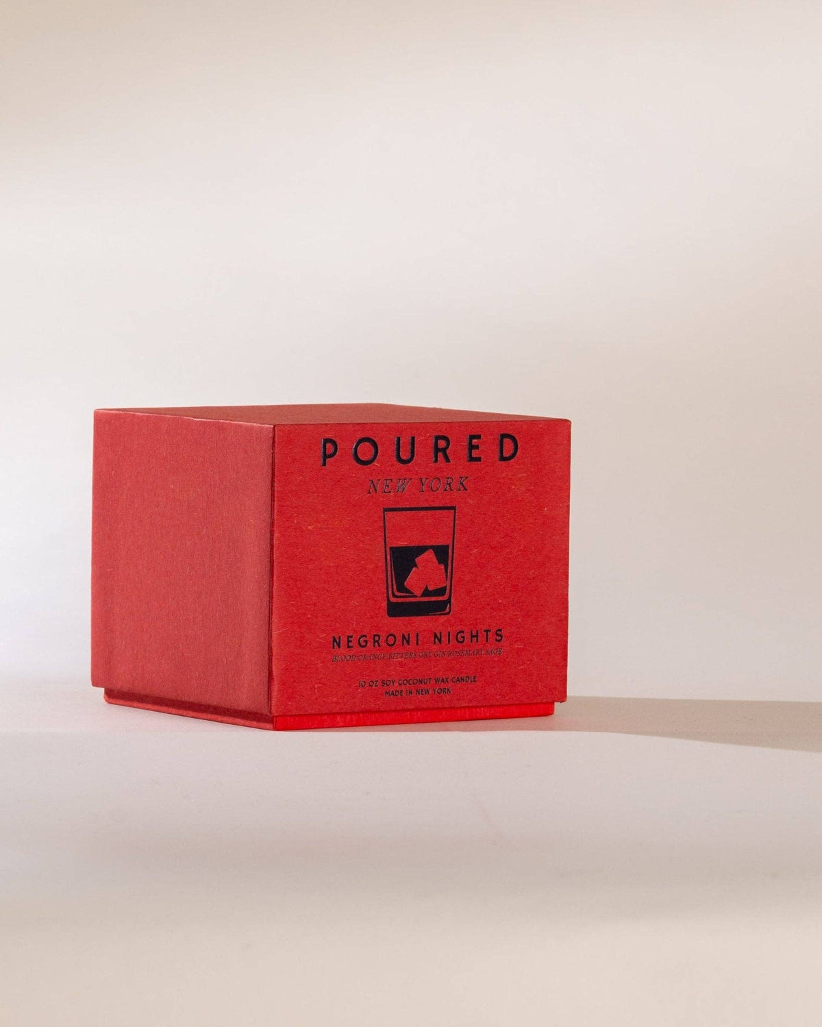 Poured New York - Negroni Nights | Poured New York: 10 OZ Soy Coconut Wax Candle