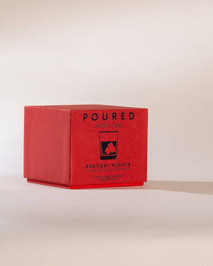 Poured New York - Negroni Nights | Poured New York: 10 OZ Soy Coconut Wax Candle