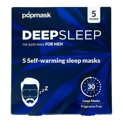 Deep Sleep Self-Heating Eye Masks for Men