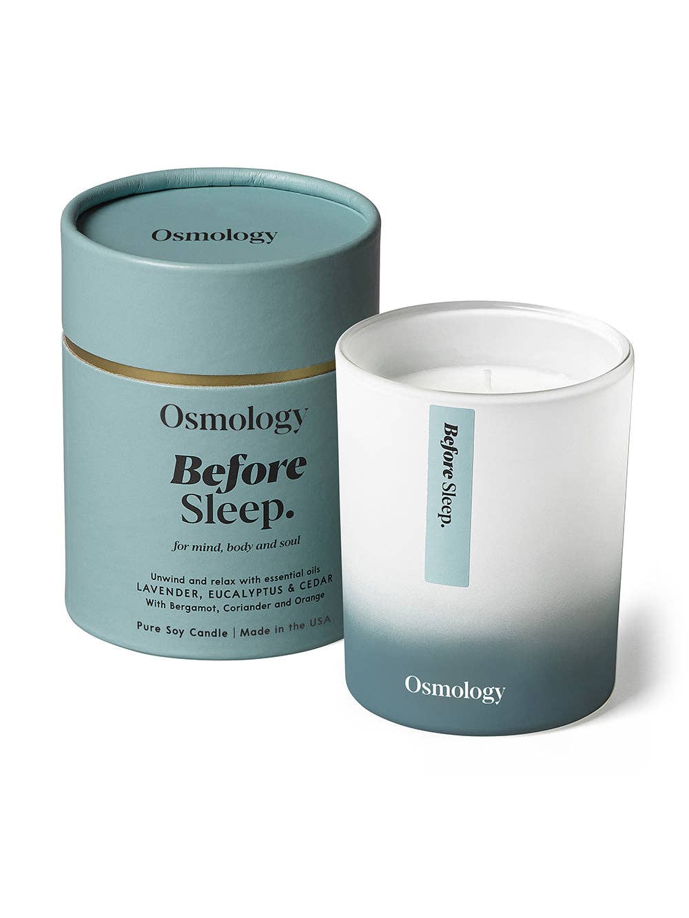 Before Sleep Scented Candle - Lavender Eucalyptus and Cedar