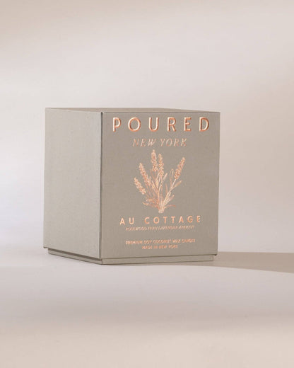 Poured New York - Au Cottage | Poured New York: 10 OZ Soy Coconut Wax Candle