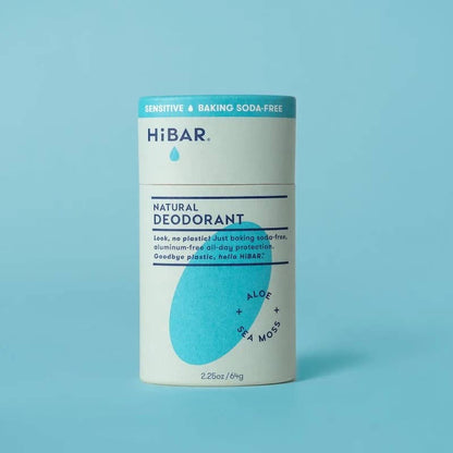 HiBAR - HiBAR Deodorant Sensitive  Aloe + Sea-Moss(Baking soda free)