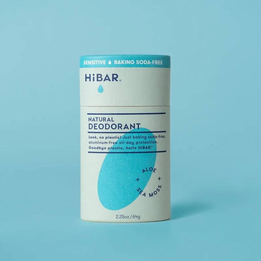 HiBAR - HiBAR Deodorant Sensitive  Aloe + Sea-Moss(Baking soda free)